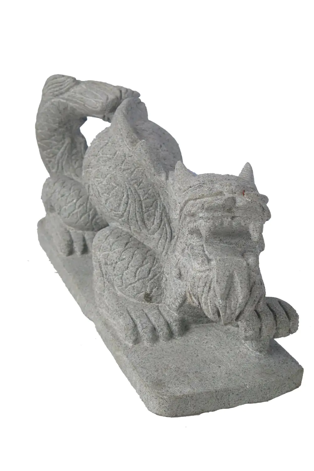  Product image 1 of the product “Lying Dragon, approx 55cm L made from Naturestone Riverstone ”